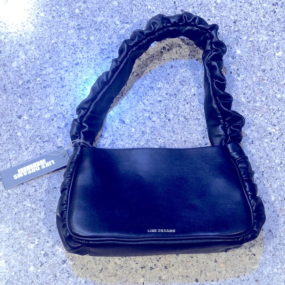 NWT Like Dreams Shoulder Bag Black